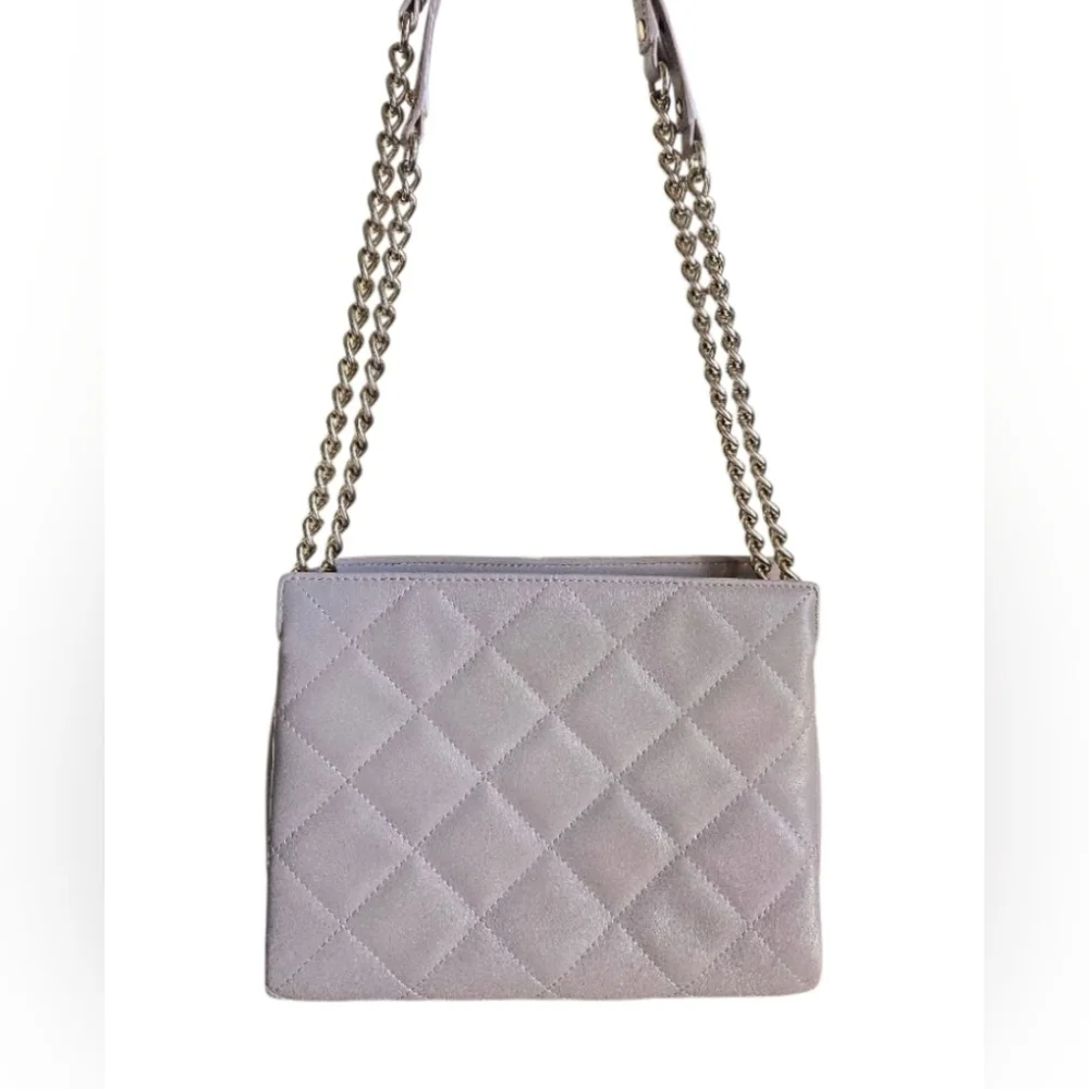 Kate Spade Emerson Caterina Nude Quilted Shoulder Bag/Crossbody In EUC - Picture 4 of 14